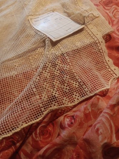 vintage Nottingham lace