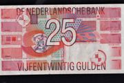 Netherlands 1989 De Nederlandsche Bank 25 Gulden