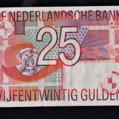 Netherlands 1989 De Nederlandsche Bank 25 Gulden