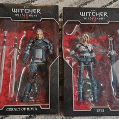 McFarlane The Witcher 3: Wild Hunt 7' Action Figure - Geralt + Ciri Bundle