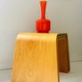 Post Modern bent plywood nesting tables by Habitat c1990 Image 4