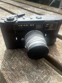 Leica M5 Black Chrome with a Leitz Summarit 50mm f1.5 lens