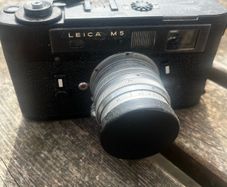 Leica M5 Black Chrome with a Leitz Summarit 50mm f1.5 lens