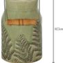 Ceramic flower milk churn vase Image 3