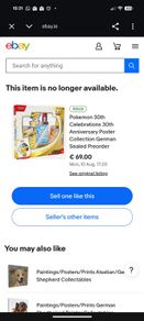 Pokemon -Trading Card Game: Poster Collection 30 Years (Deutsch/German)