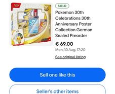 Pokemon -Trading Card Game: Poster Collection 30 Years (Deutsch/German)