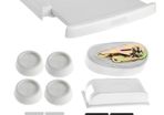 Qpro Washing Machine Dryer Universal Stacking Shelf Kit (60x60cm)