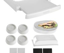 Qpro Washing Machine Dryer Universal Stacking Shelf Kit (60x60cm)
