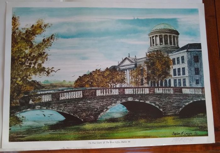 Signed set of 4 prints (Stephen McGrogan)