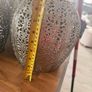 Silver/metal light shade Image 6