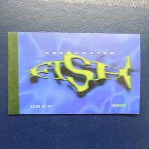 Ireland 2001.Freshwater Fish.Complete Four pane Stamp Booklet.MNH.
