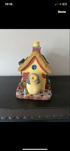 Tony Mc Donald Antique shop box in the shape of a teapot
