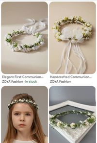 IN SEARCH OF Communion hair wreath/tiara