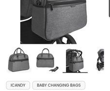 Icandy peach changing bag