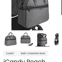 Icandy peach changing bag