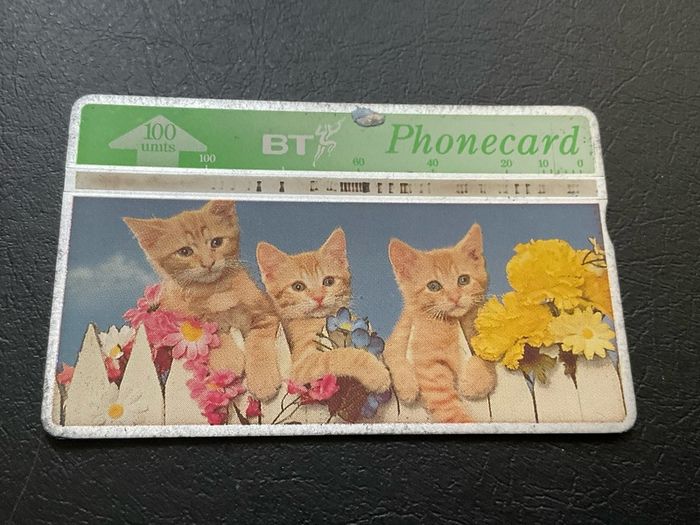 Vintage BT Phonecards 100 Units Animals Series Number 2 and 3
