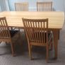 Oak dining table Image 9
