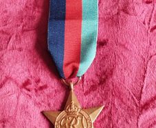 WW11 Replacement 1939 - 1945 Star and Ribbon
