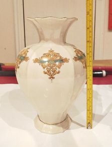 Lenox Porcelain Catalan Vase 10" tall