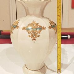 Lenox Porcelain Catalan Vase 10" tall