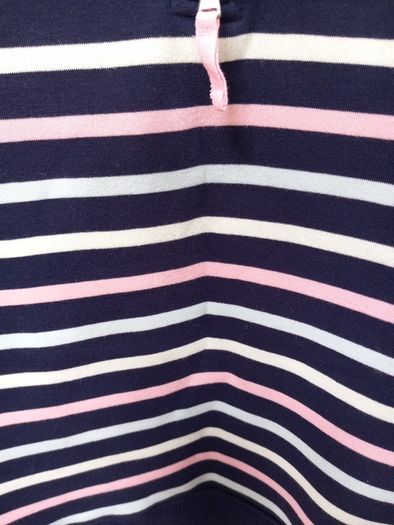 Crew Navy/Stripe Sweatshirt New Size M