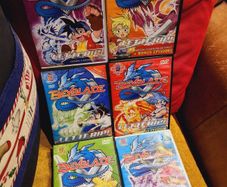 Beyblade Dvd's Volumes 2, 3, 4, 6, 7, 9 Rare