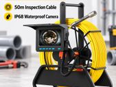 Sewer Camera 50m Drain Inspection Camera with Screen