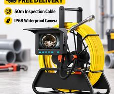 Sewer Camera 50m Drain Inspection Camera with Screen