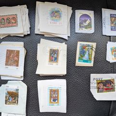 Used postage stamps