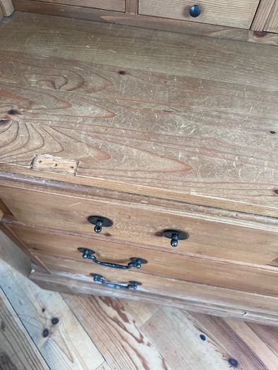 Solid Wood Chest / Writing Desk