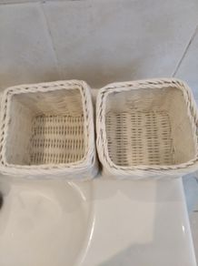 Wicker Baskets X 2