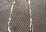 Gold Pearl Necklace