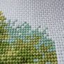 Stunning Handmade Cross Stitch Embroidery - Garden flowers Image 5