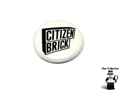 Lego Citizen Brick Minifigure Collector Pin Badge Rare Hard To Find
