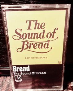 1977. Bread. The Sound Of Bread. Cassette Tape