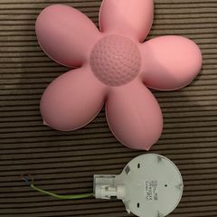 Ikea Night light pink flower