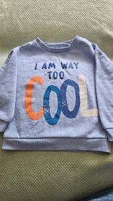 Blue boys jumper