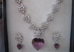 Pendant and Earrings