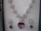 Pendant and Earrings