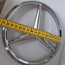 Mercedes-Benz grill front badge. Radiator EMBLEM logo chrome. Image 2
