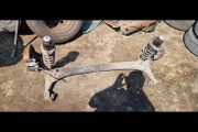 02-07 toyota corolla 1.4 vti d4d complete rear axle