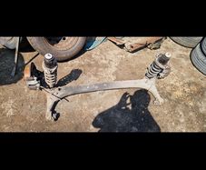 02-07 toyota corolla 1.4 vti d4d complete rear axle