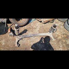 02-07 toyota corolla 1.4 vti d4d complete rear axle