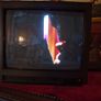 Vintage  20" Mitsubishi Tv & Remote Image 5