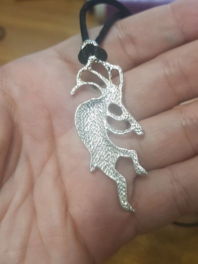 Kokopelli the flute player Vintage Pendant