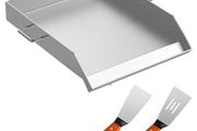 Square Grill Plate 16 x 18 Inch Stainless Steel Griddle Flat Top Grill Tripple Burner Stove Griddle