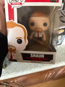 VAULTED Shaun of The Dead Funko Pop (Damaged box)