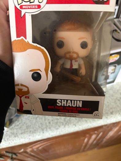 VAULTED Shaun of The Dead Funko Pop (Damaged box)
