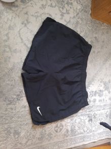 black Nike shorts