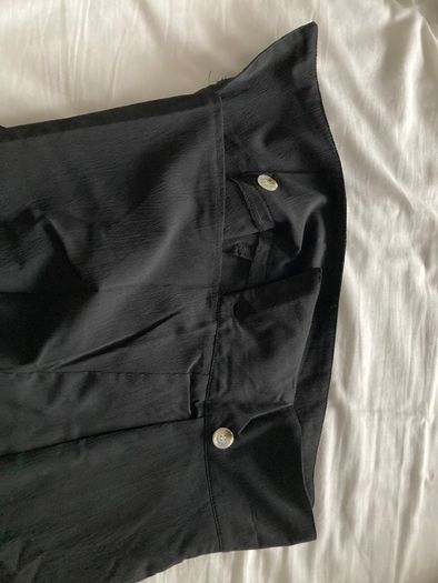 Asymmetrical wide leg trouresr size xs uk 4/6